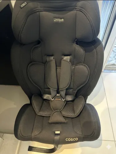 Cadeirinha Cosco Unique 0-36kg Do Bebê ao Infantil, Uma Cadeira Só | Preto Sport