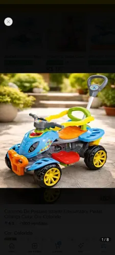 Carrinho menino