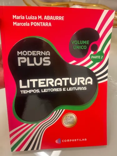Livro Literatura Moderna Plus - PARTE 2 - NOVO