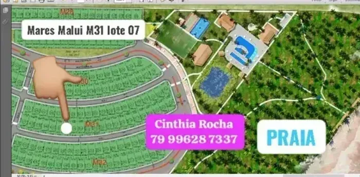 CONDOMINIO PÉ NA AREIA  - MARES DO MALUI - RAINHA DOS LOTES.