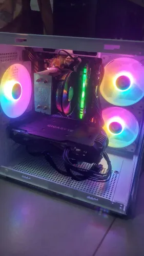 PC Gamer  / 32GB RGB / Ryzen 5 5500/ GTX 1060 / fonte 650w Gold Nova