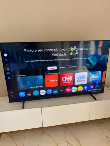 Smart TV Samsung 65" QLED 4K Q60D - Pouquíssimo uso - Com nota fiscal
