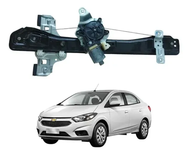 Máquina Vidro Eletrico Traseira Esquerda Gm Prisma 2017-2019
