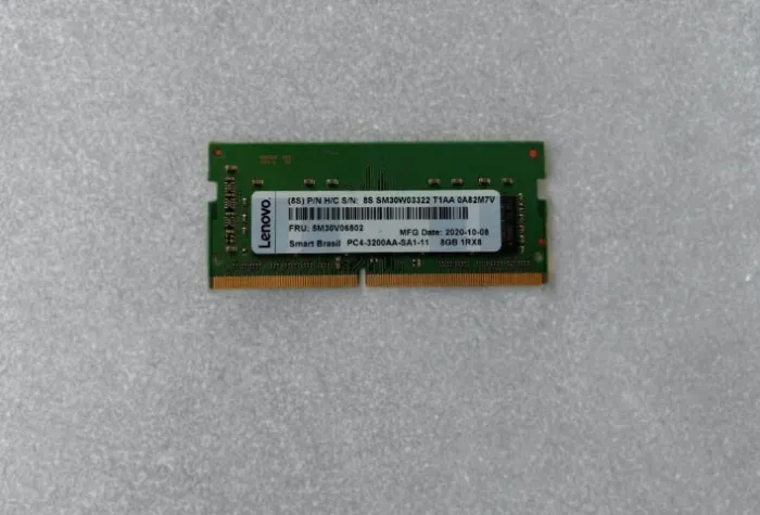 Memória DDR4 8gb 3200nhz sodimm notebook Lenovo