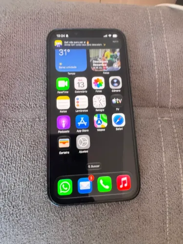 iPhone 16e Preto 128gb Sem Detalhes na Garantia