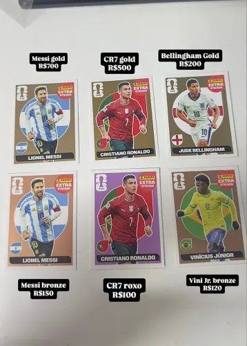 Figurinhas Legends World Cup 2026