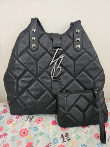 Bolsa grande de couro Luiza Barcelos