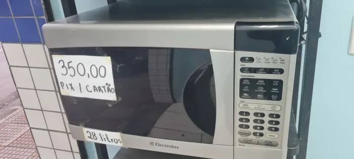 Microondas Electrolux inox