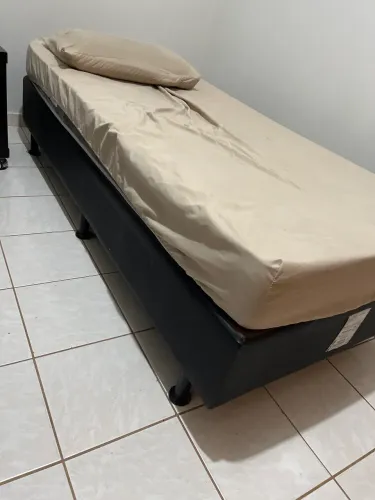 Cama de solteiro Ortobom