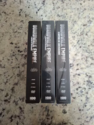 DVDs Broadwalk Empire 1,2,3 temporada