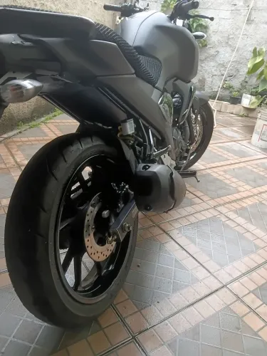 FZ15 ABS 2026 PRETO FOSCO
