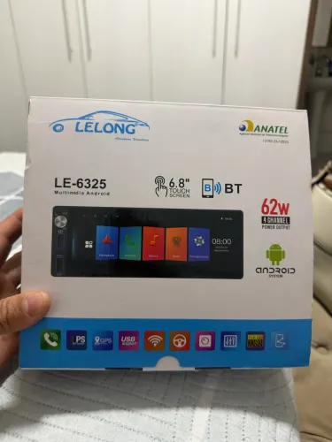Multimídia Lelong LE-6325 2/32GB 6.8'' Android 14