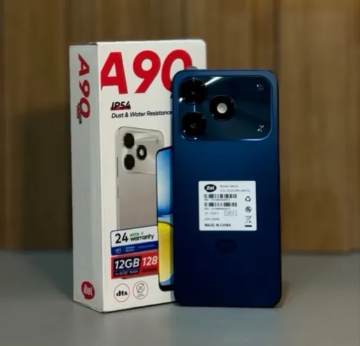Celular Itel A90 4G 256GB 04GB RAM Preto Azul Novo + Entrega Grátis 