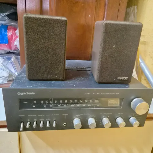 Receiver Gradiente S-95 + Caixas Bravox