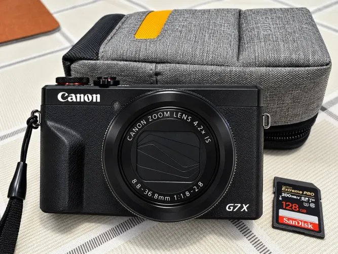 Canon PowerShot G7 X Mark III - Impecável + SanDisk Extreme Pro 128GB