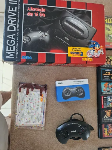 Mega Drive mais jogos 