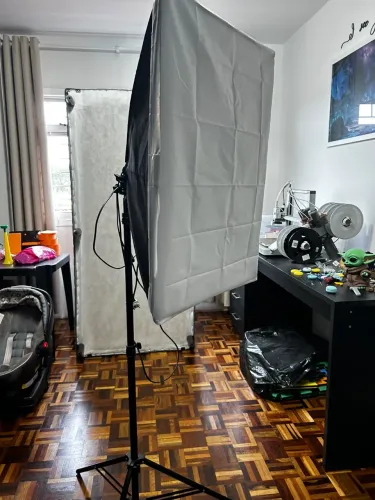 Soft box profissional com tripe 