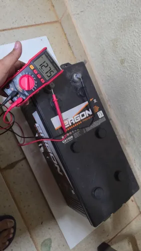 Bateria 150 amperes 11 meses de uso excelente voltagem