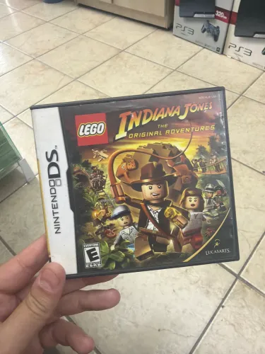 Lego Indiana Jones - Mídia Física - Nintendo DS