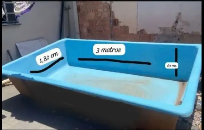 Piscina de fibra 