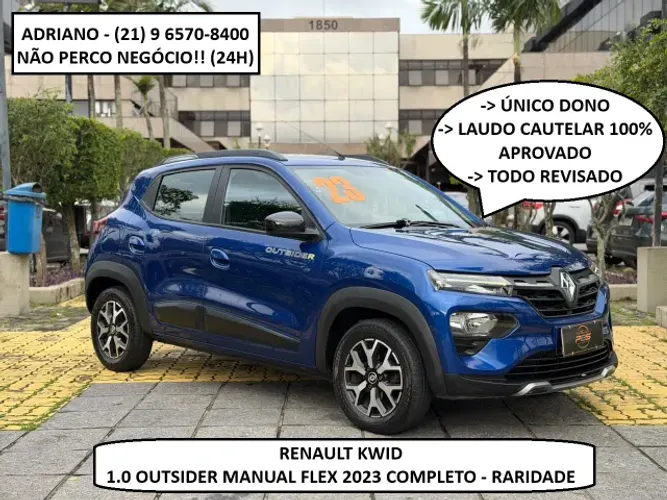 Renault Kwid Outsider 1.0 Flex 12V 5P Mec. 2023