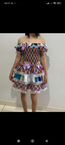 Vestido de quadrilha 
