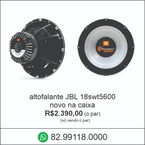 altofalante 18"