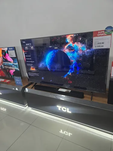 Smar tv tcl 65 qled uhd 4k