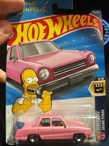 Carrinho Hotwheels homer simpsons