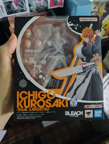 Sh figuarts Ichigo - Bleach Original com caixa parda