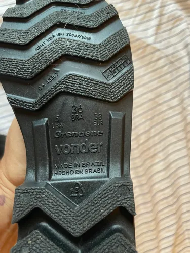 Bota Vonder Grandene 36 Nova