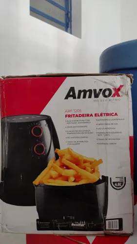 Air fry Amvox, 4,5litros. Nova, na caixa