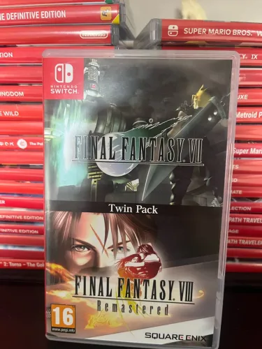 Final Fantasy VII + Final Fantasy VIII Remastered Nintendo Switch