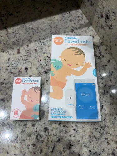 Termômetro Inteligente FeverFrida Fridababy Novo Lacrado + Kit Adesivos