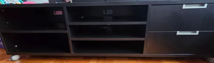 RACK DE TV 180CM PRETO