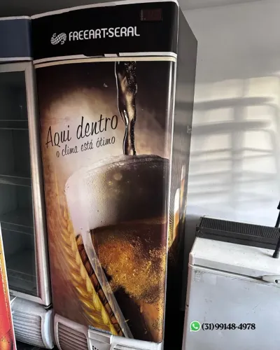 Freezer vertical cervejeiro 127v 470l