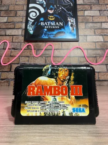 Rambo 3 Mega Drive Original