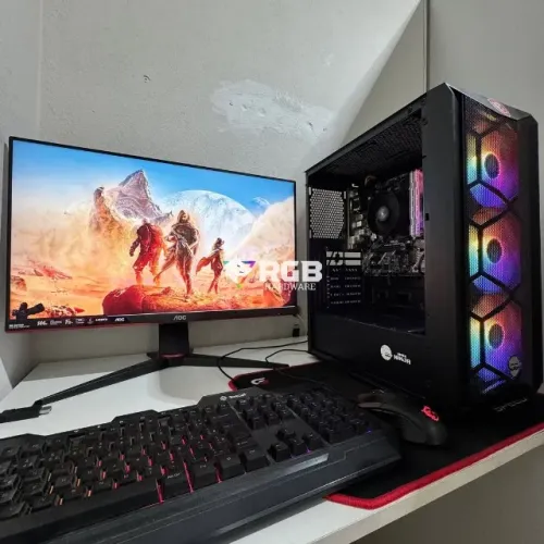 PC Gamer - Ryzen 5 4600G + 8GB + SSD 240GB + RX VEGA