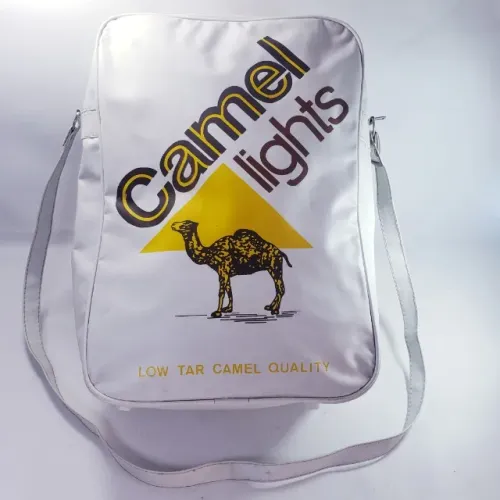 Antiga Bolsa Vinil Promocional Camel Winston Anos 70