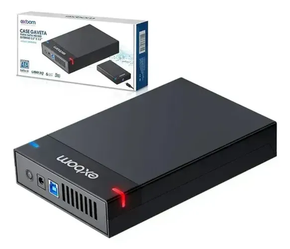 CASE PARA HD 3.5 POLEGADAS DESKTOP USB 3.0