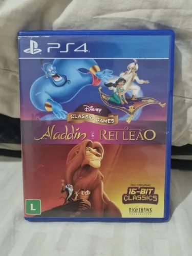 Aladdin e o Rei Leão Jogo PS4