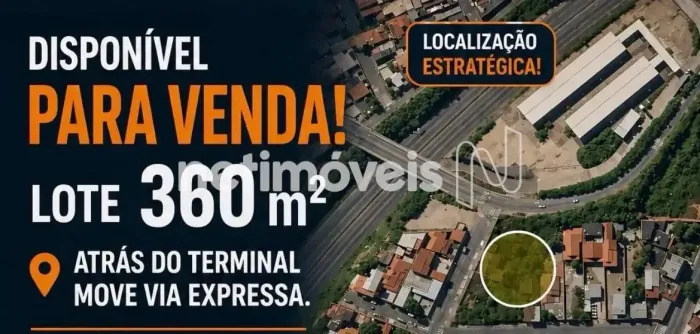 Excelente lote 360m, com Projeto de construção em Ponto extratégico em Contagem