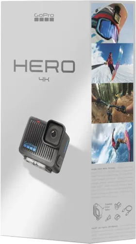 GoPro HERO - Câmera de Ação Compacta 4K Ultra HD à Prova d'água