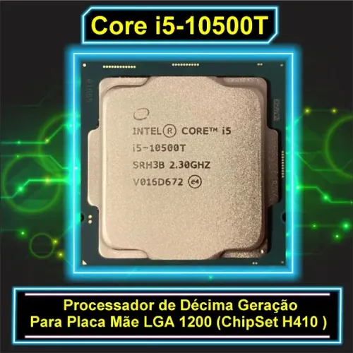 Processador Core i5 10500T 3.80Ghz LGA 1200 Sem Coler