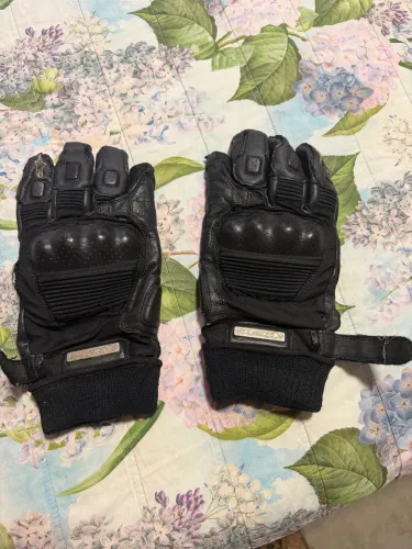 Luva Alpinestars Drystar Couro com Proteção Térmica / Moto