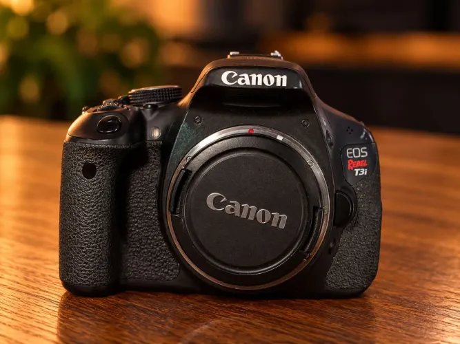 ? Canon T3i + Lente 18-55mm + Flash 430EX II + Grip Meike