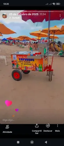Carrinho de cerveja ótimo pra o seu trabalho