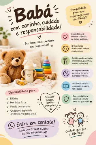Babá/Cuidado infantil