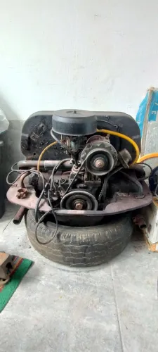 [OPORTUNIDADE] Motor 1600 e lote de peças VW Fusca Variant Kombi 