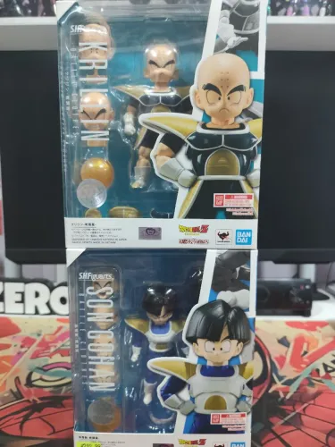 Gohan e kuririm namek sh figuarts 
